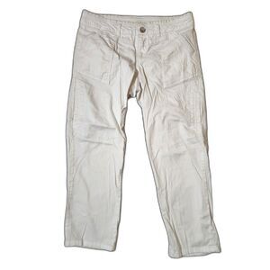 Jolt White Utility Cargo Capris Juniors Size 11